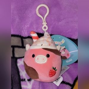 Squishmallows Cow Rishi 3.5" clip